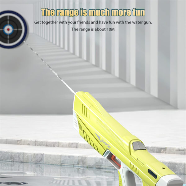 Summer Full Automatic Electric Water Gun Toy Induction Water Absorbing High-Tech Burst Water Gun Beach Outdoor Water Fight Toys - Image 10