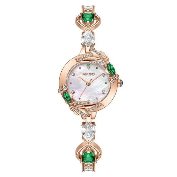 Women's Simple All-match Crystal Small Goldfish Fritillary Bracelet Women's Watch - Image 3