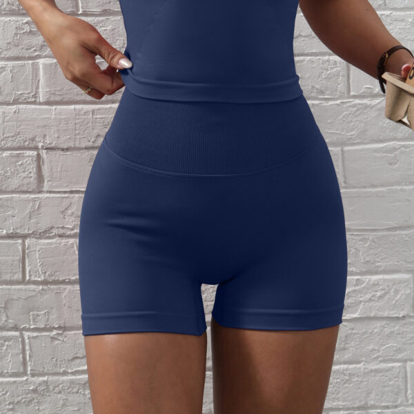 Fashion Fitness Shorts High Elastic Tight Yoga Pants - Image 2