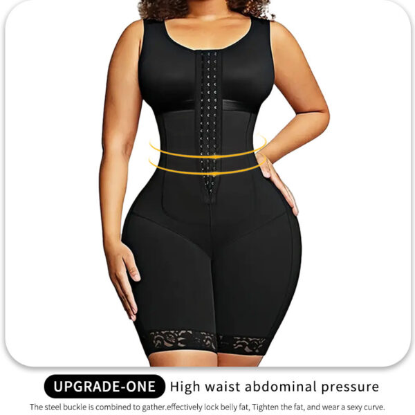Plus Size One-piece Thin Breasted Belly Contracting Hip Lift Body Shaping Corset - Image 3