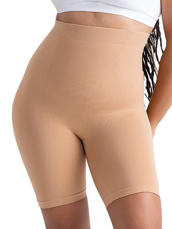 High Waisted Tuck Pants Underwear Silky Shaping Pants Base - Image 4
