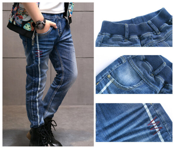 CUHK Kids' Fashion Straight Casual Pants - Image 8