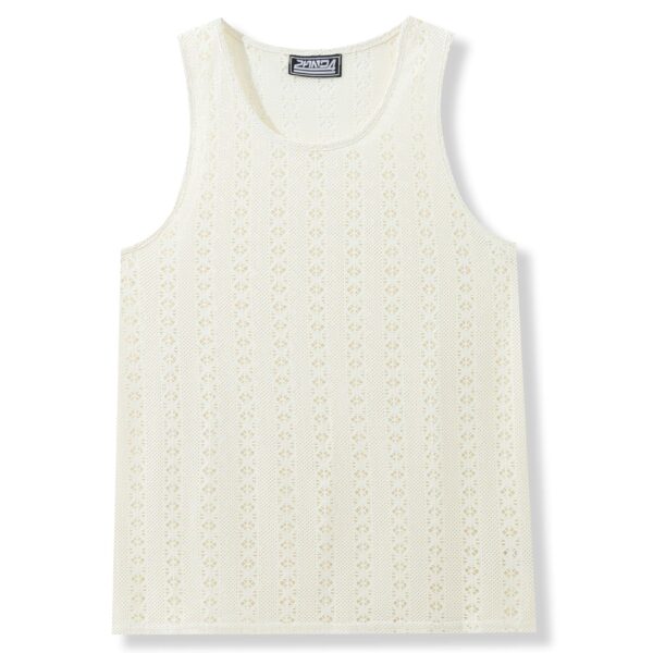 Round Neck Casual Beach Style Loose Vest - Image 7