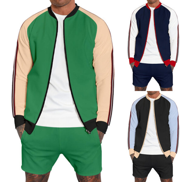 Men's Sports And Leisure Sweater Suit