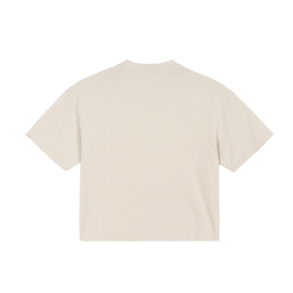 Men's Retro Worn Pure Color Cotton Short Sleeve - Image 3