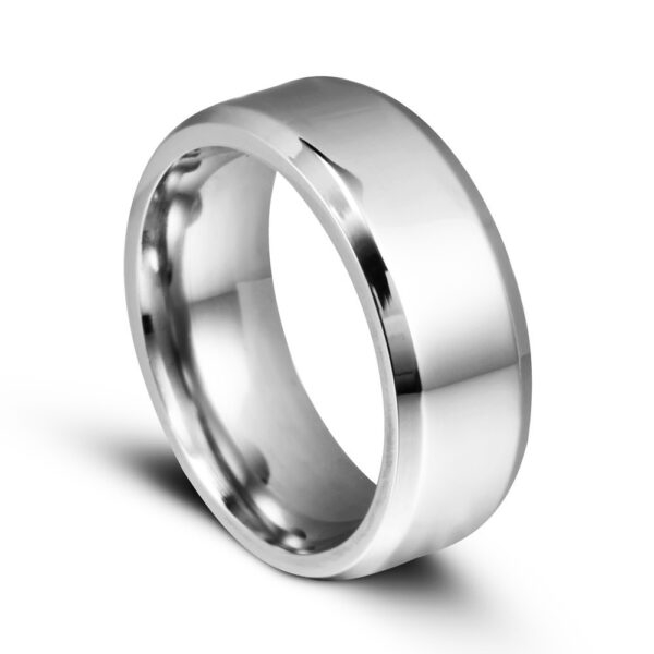 8mm titanium ring - Image 5