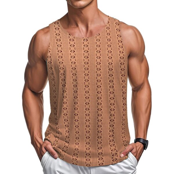 Round Neck Casual Beach Style Loose Vest - Image 2