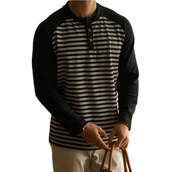 Men's Spring Leisure Loose Bottoming Shirt Men - Image 6