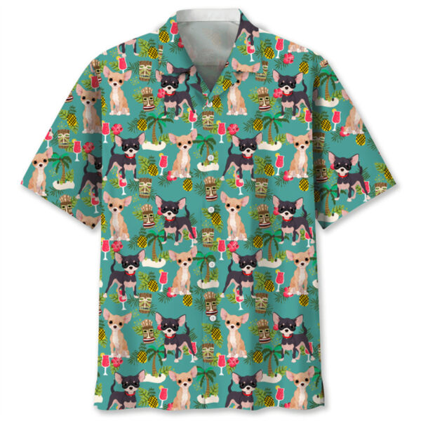Trendy Cool Fashion Vintage Printed Shirt Men's Summer - Image 7