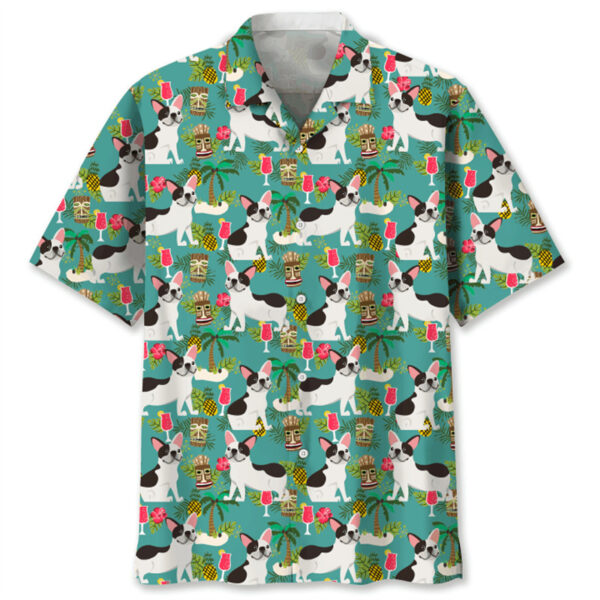 Trendy Cool Fashion Vintage Printed Shirt Men's Summer - Image 8