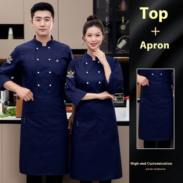 Summer Thin Chef Workwear For Men - Image 3