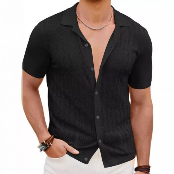 Summer Cool Hollow Men's Shirt - Image 2