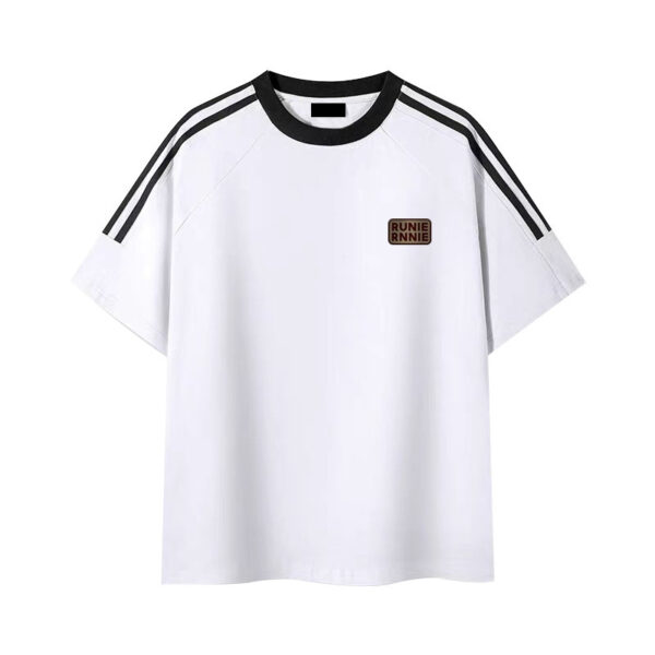 Men's Summer Clothes American Printed Cotton Half Sleeve - Image 6
