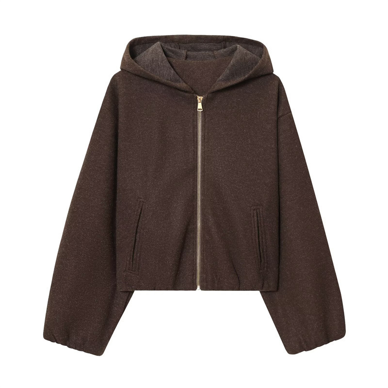 Hooded Jacket Casual Coat