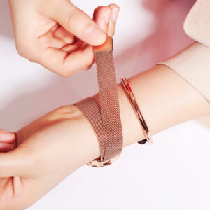 Creative Women's Fashion Creative Net With Quartz Watch