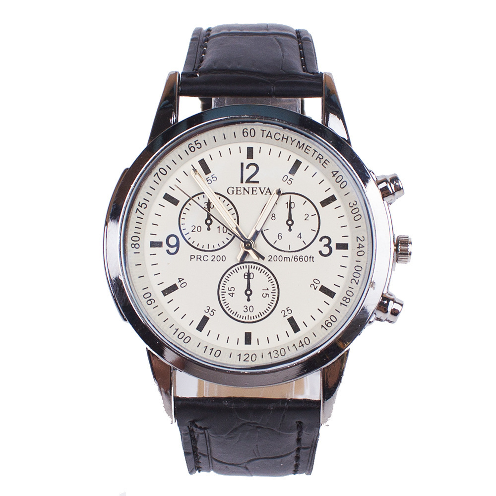 Blue Light Glass Wrist Watch Men New Watches - Image 4