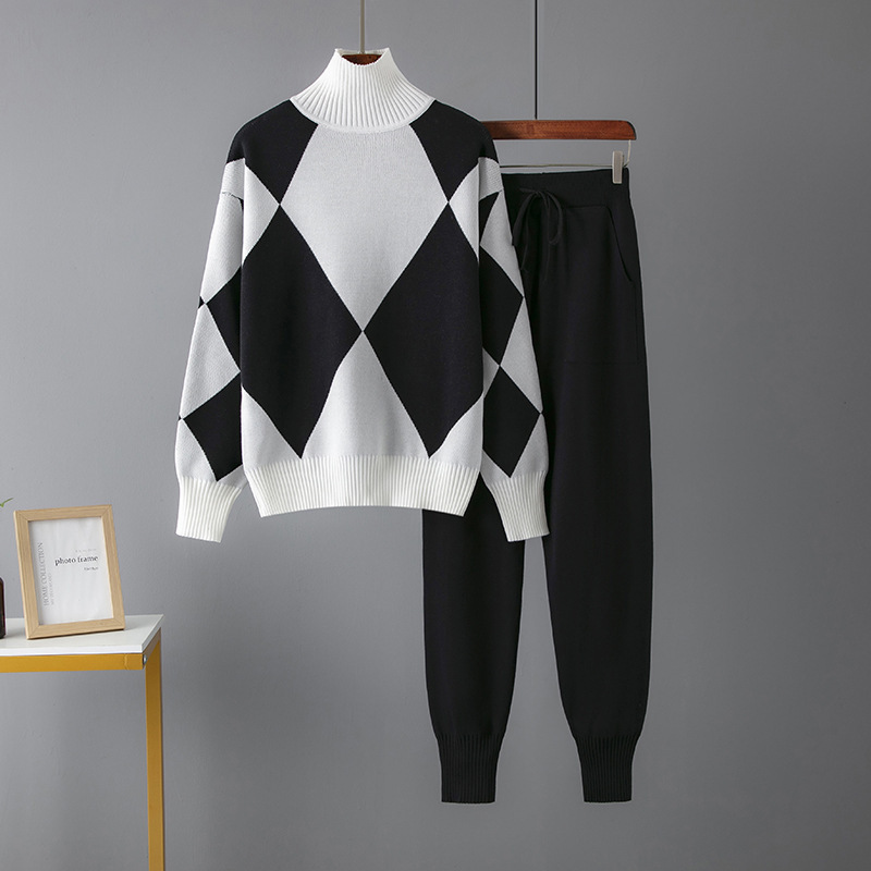 Casual Set Women's Height Anti-aging Elegant - Image 2