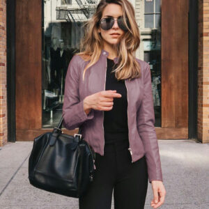 New Wish New Product Autumn And Winter Women's Fashion Leather PU Suit Jacket